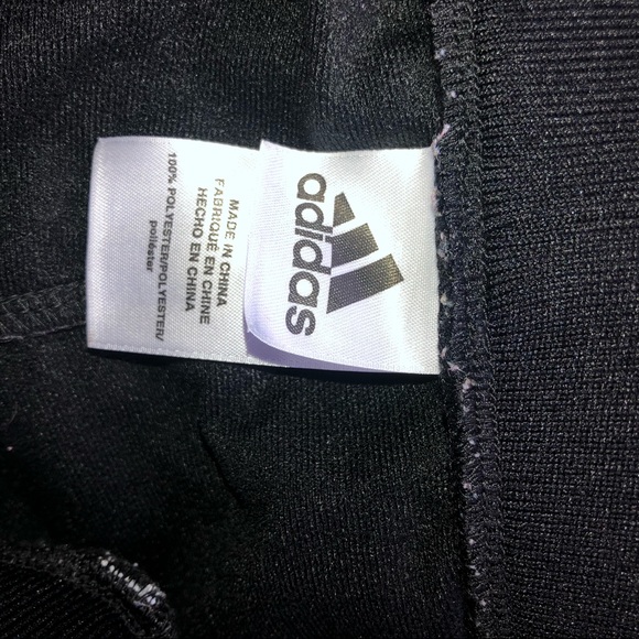 ADIDAS Kids 16 Black Classic 3 Stripe Joggers Pants Sweatpants - Picture 7 of 8
